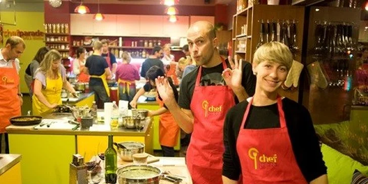 Kurzy varenia podľa vlastného výberu v Chefparade