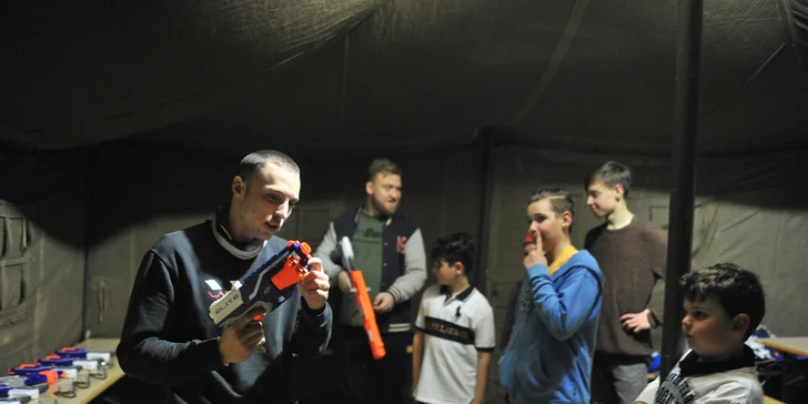 Laserová prestrelka v najväčšej aréne na Slovensku!