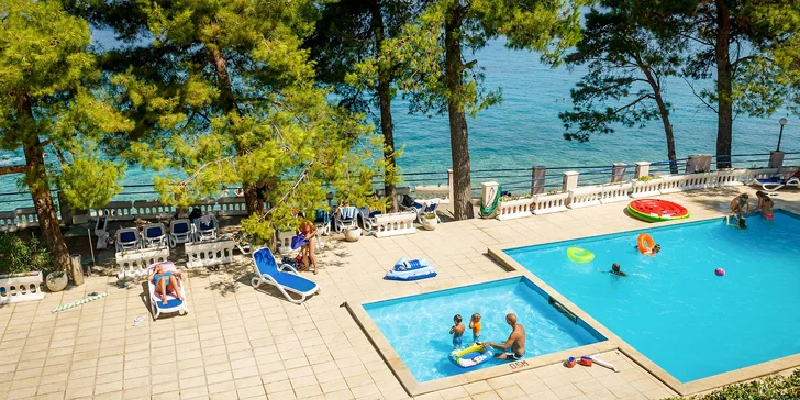 Apartmány s balkónom pre 4 osoby, bazén aj výlety