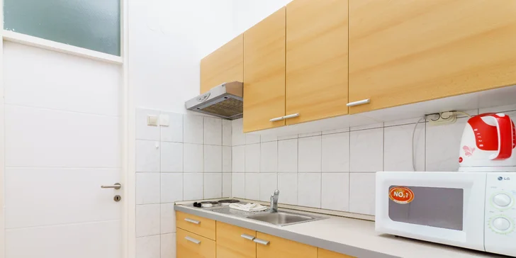 Apartmány s balkónom pre 4 osoby, bazén aj výlety