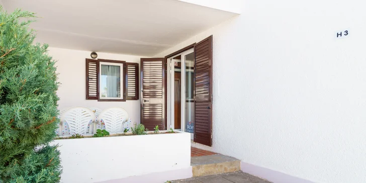 Apartmány s balkónom pre 4 osoby, bazén aj výlety