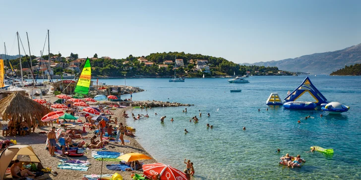 Apartmány s balkónom pre 4 osoby, bazén aj výlety