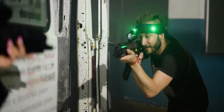 Laserová prestrelka v najväčšej aréne na Slovensku!