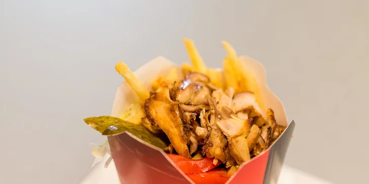 Príďte si vychutnať skvelý kebab box alebo kebab menu!