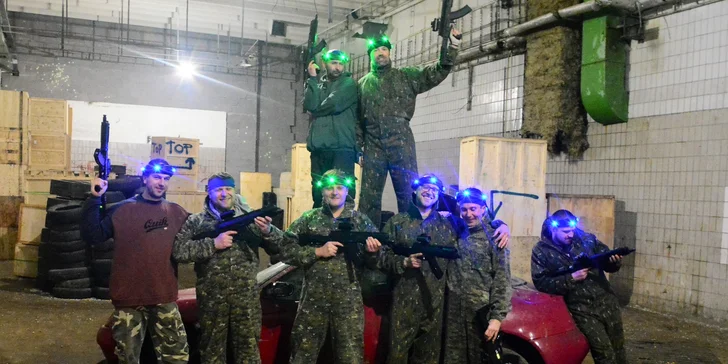 LASER WARS pre 1 osobu v Downtown Arena Prievidza