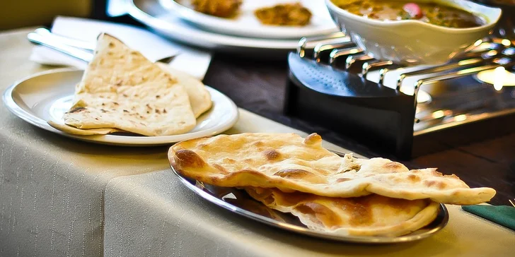 Indické menu Sindhu pre dvoch