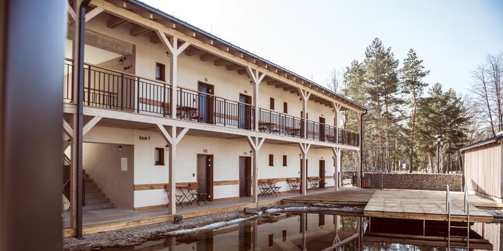 Novopostavený penzión Meridiana v Bojniciach: vstup do zámku, bazéna alebo romantický Valentín
