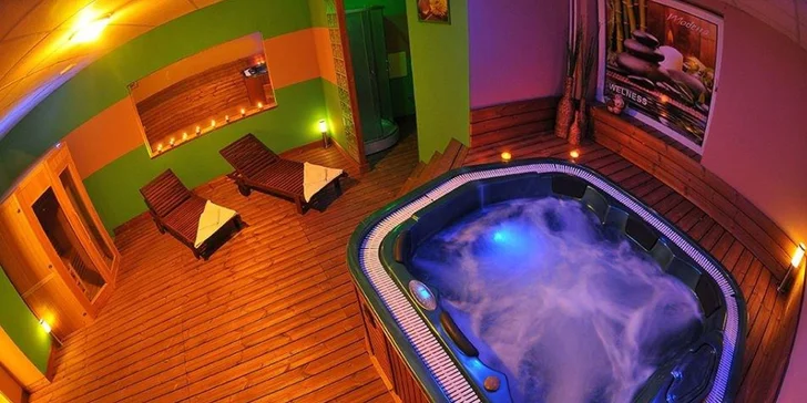 Privátny wellness relax s občerstvením pre dvoch!