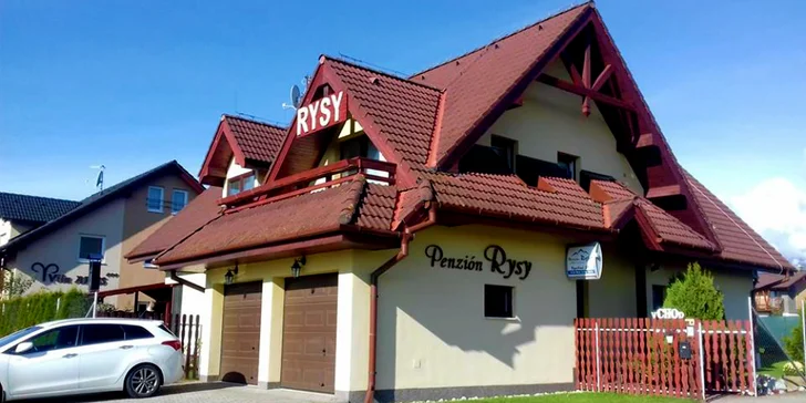 Oddychujte na horách v penzióne Rysy vo Veľkej Lomnici