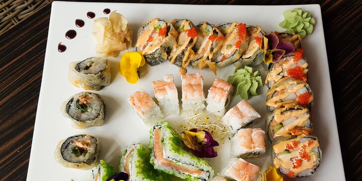 Jarný sushi špeciál v TOP Reštaurácii SUSHIHANIL pre 2 osoby