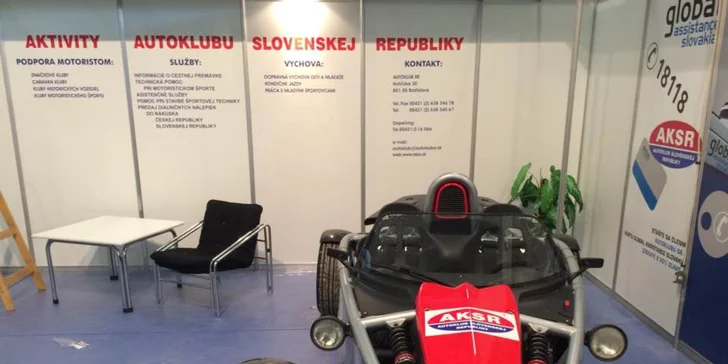 Jazda na jednom z najrýchlejších áut sveta Ariel Atom!