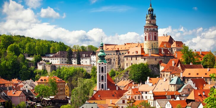 Rozprávka v českom Krumlove - pobyt v centre krásneho mesta, ktoré patrí do zoznamu UNESCO