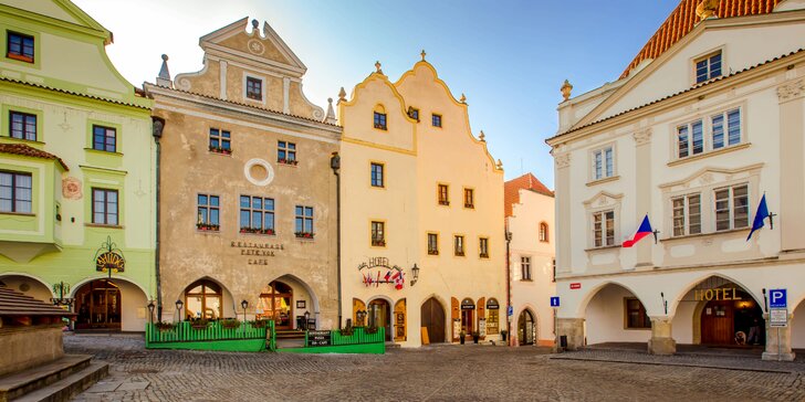 Rozprávka v českom Krumlove - pobyt v centre krásneho mesta, ktoré patrí do zoznamu UNESCO
