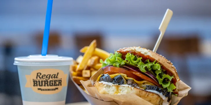 Regal Burger, ktorý milujete, v bratislavskom Auparku!