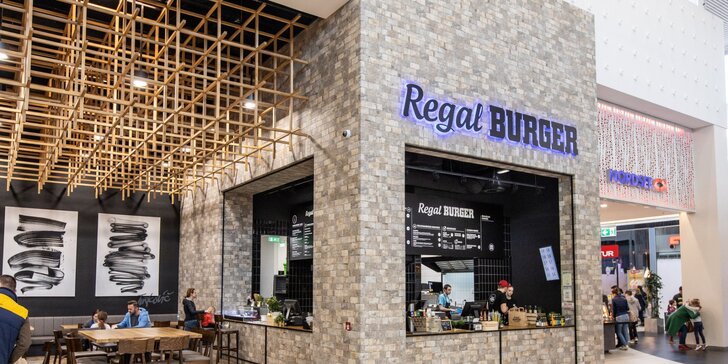 Regal Burger, ktorý milujete. V každej z 9 prevádzok na Slovensku!