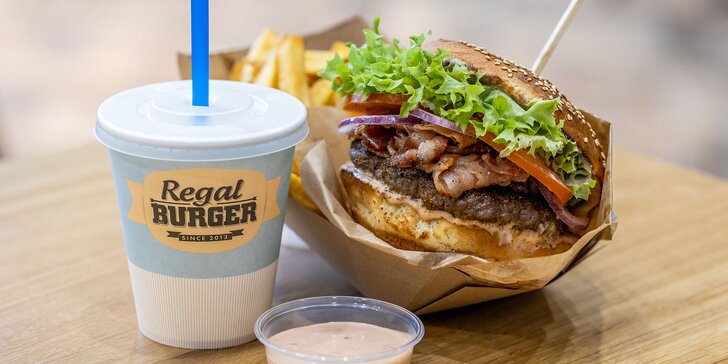 Regal Burger, ktorý milujete, v bratislavskom Auparku!