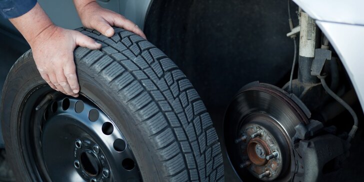 Prezutie a vyváženie kolies s kontrolou tlaku v pneumatikách a bŕzd
