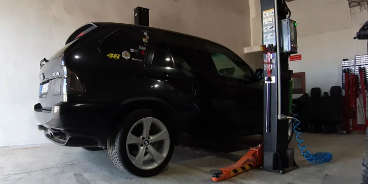 Prezutie a vyváženie kolies s kontrolou tlaku v pneumatikách a bŕzd