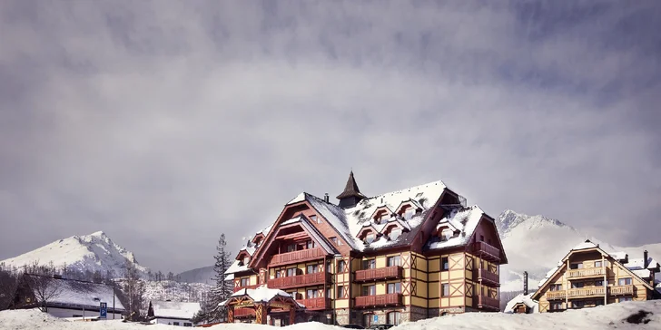 APLEND Hotel Kukučka**** s jedinečnou horskou architektúrou priamo pod Tatrami