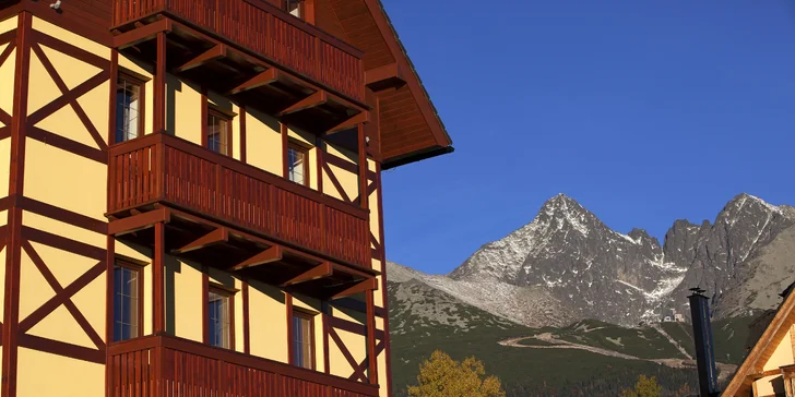 Pobyt v priestranných 4* apartmánoch v Tatranskej Lomnici