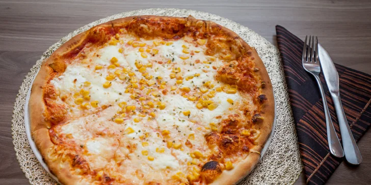 Pizza podľa vlastného výberu zo 7 druhov