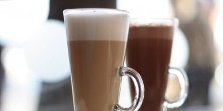0,99 eur za gurmánske Latte Macchiato s bohatou mliečnou penou. Vyberte si z 9 druhov plantážnych káv so zľavou 55%!