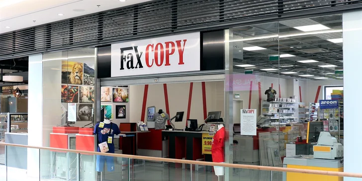 5 € za voucher v hodnote 10 € na širokú ponuku služieb v novootvorenej predajni FaxCOPY v Banskej Bystrici