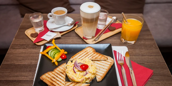 Fantastické raňajky aj s nápojom v Impresso café