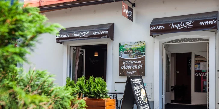 Fantastické raňajky aj s nápojom v Impresso café