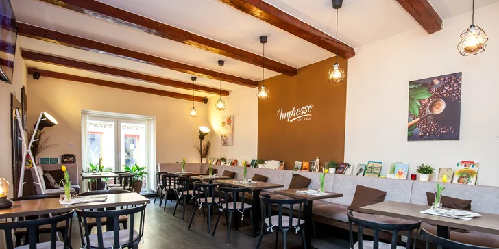 Fantastické raňajky aj s nápojom v Impresso café