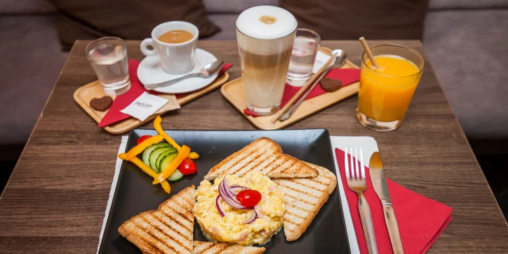 Fantastické raňajky aj s nápojom v Impresso café