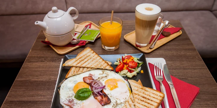 Fantastické raňajky aj s nápojom v Impresso café