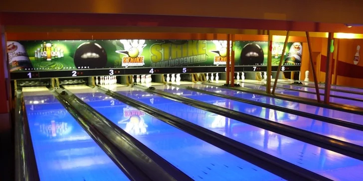 1 alebo 2 hodinový prenájom bowlingovej dráhy