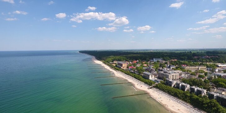 4* pobyt v Poľsku s výhľadom na Baltské more: neobmedzený vstup do wellness a raňajky