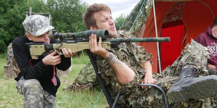 Armádny airsoftový akčný tábor pre deti a mládež na 7 dní