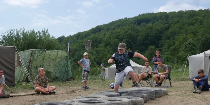 Armádny airsoftový akčný tábor pre deti a mládež na 7 dní