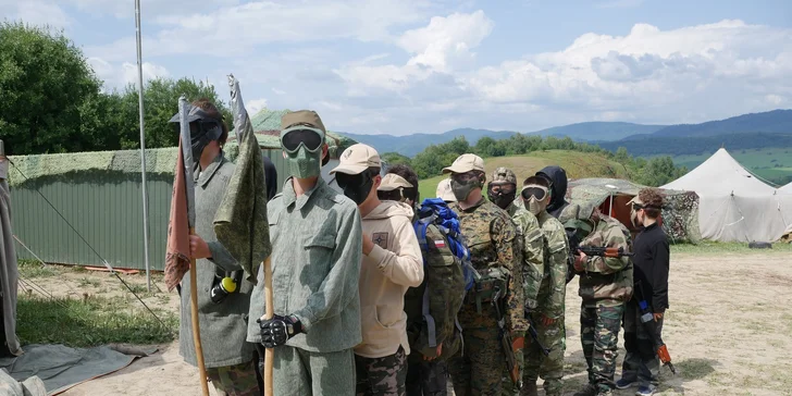Armádny airsoftový akčný tábor pre deti a mládež na 7 dní