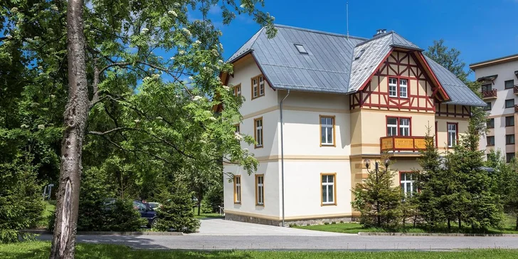 Nezabudnuteľný pobyt v prekrásnej Ville Meribel**** v Tatranskej Lomnici
