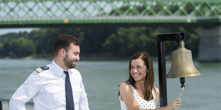 Plavba z Bratislavy do Komárna na vyhliadkovej lodi MS KAISERIN ELISABETH!