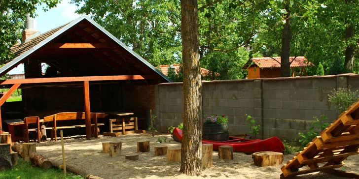 Splav s ubytovaním a stravou v najlepšom campe na Hrone