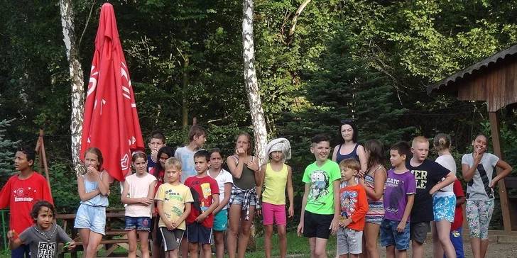Indiánske leto pre deti od 7 do 15 rokov v Drienici