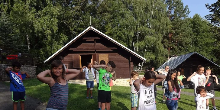Indiánske leto pre deti od 7 do 15 rokov v Drienici