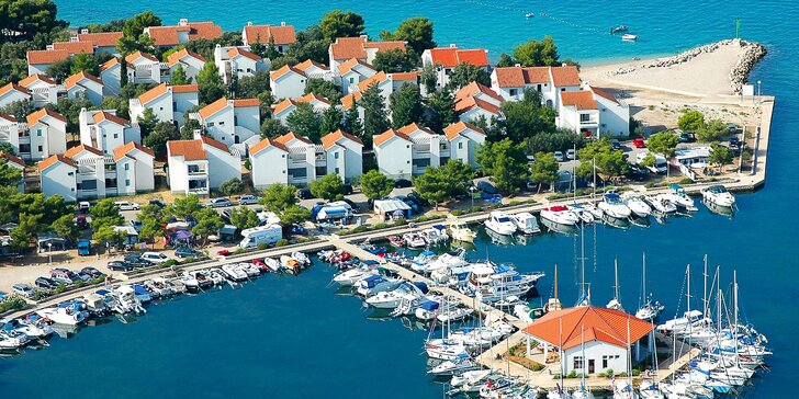 4* rezort v chorvátskom Šibeniku s aquaparkom a v blízkosti národných parkov