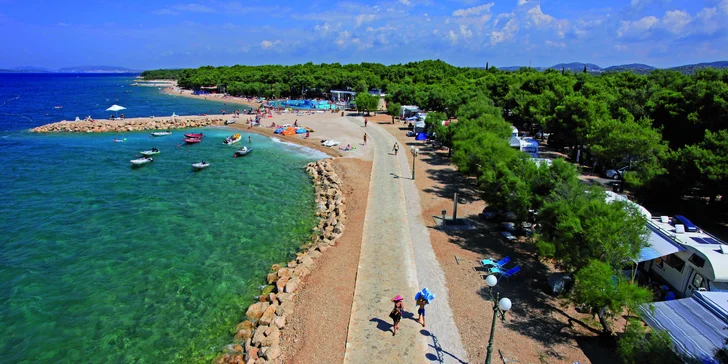 4* rezort v chorvátskom Šibeniku s aquaparkom a v blízkosti národných parkov