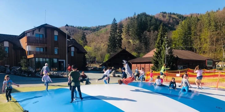 Rodinný dovolenkový raj vo Valčianskej doline s atrakciami pre deti