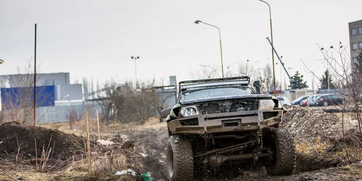 Adrenalínový zážitok: terénna off-road jazda
