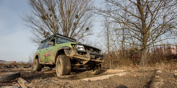 Adrenalínový zážitok: terénna off-road jazda