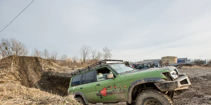 Adrenalínový zážitok: terénna off-road jazda