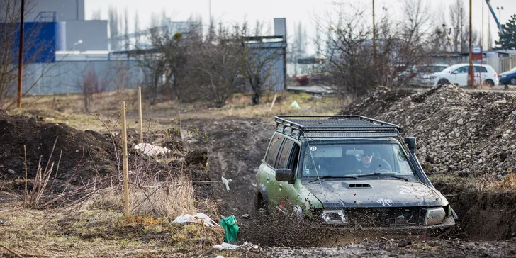 Adrenalínový zážitok: terénna off-road jazda