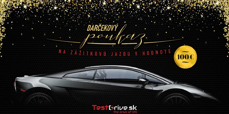 Otestujte na vlastnej koži Ferrari, Lamborghini či Nissan GT-R a získajte svoj CERTIFIKÁT jazdca